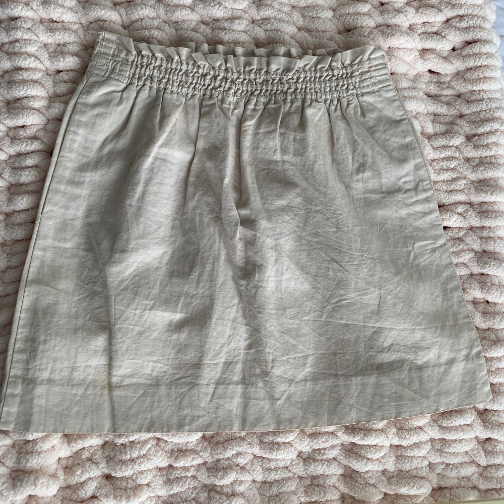 J. Crew Khaki Skirt
